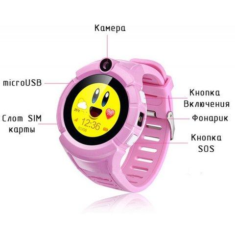 Умные детские часы-телефон с камерой «Smart Baby Watch» Q610 c GPS-приемником (Зеленый) - фото 4 - id-p79268458