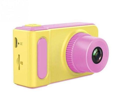 Фотоаппарат цифровой детский «Smart Kids Camera V7» (Розовая), фото 2