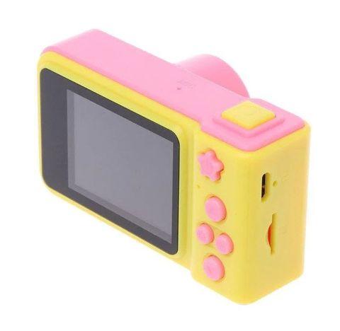 Фотоаппарат цифровой детский «Smart Kids Camera V7» (Розовая) - фото 4 - id-p79268879