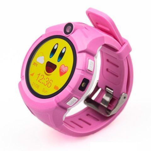 Умные детские часы-телефон с камерой «Smart Baby Watch» Q610 c GPS-приемником (Розовый)
