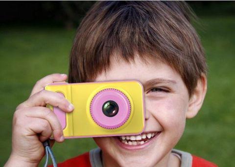 Фотоаппарат цифровой детский «Smart Kids Camera V7» (Розовая) - фото 2 - id-p79268933