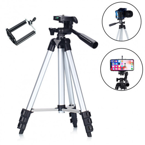 Штатив в сумке-переноске для камеры и телефона TRIPOD 3110 со встроенным уровнем и 3D-головкой - фото 10 - id-p79268936