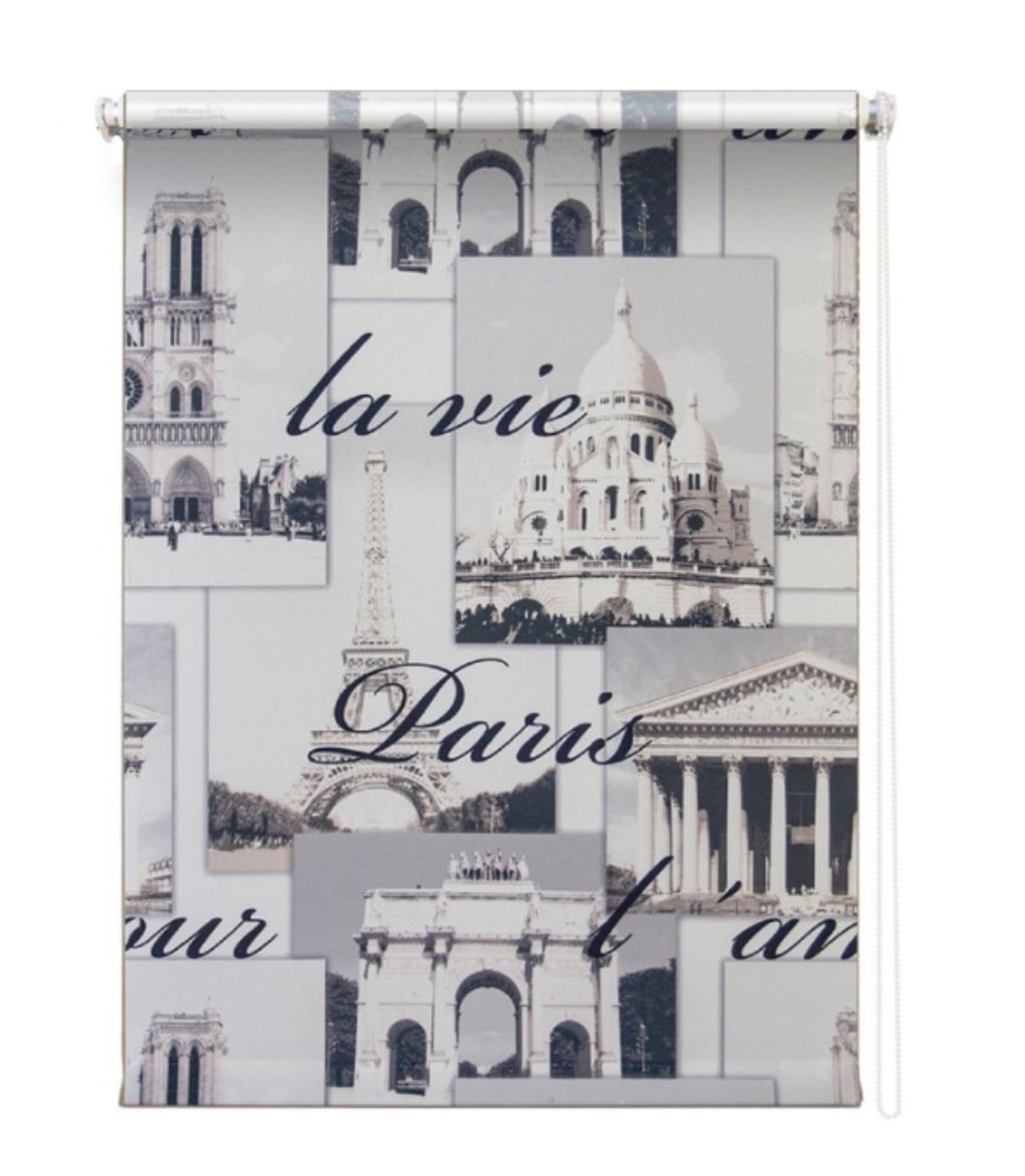 Рулонная штора «Париж», 60х175 см