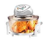 Аэрогриль Centek CT-1456 (WHITE) 1400Вт, таймер 90 мин, max 250°, 2 решетки