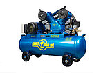 Компрессор Mateus MS03305 (YV-0.25), (2.2 / 3.0 кВт/л.с | 250 л/мин | Бак 96 л | 8 бар | 220 в | Вес: 98 кг), фото 3