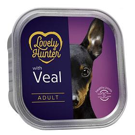 Влажный корм для взрослых собак всех пород Lovely Hanter Adult Veal с телятиной