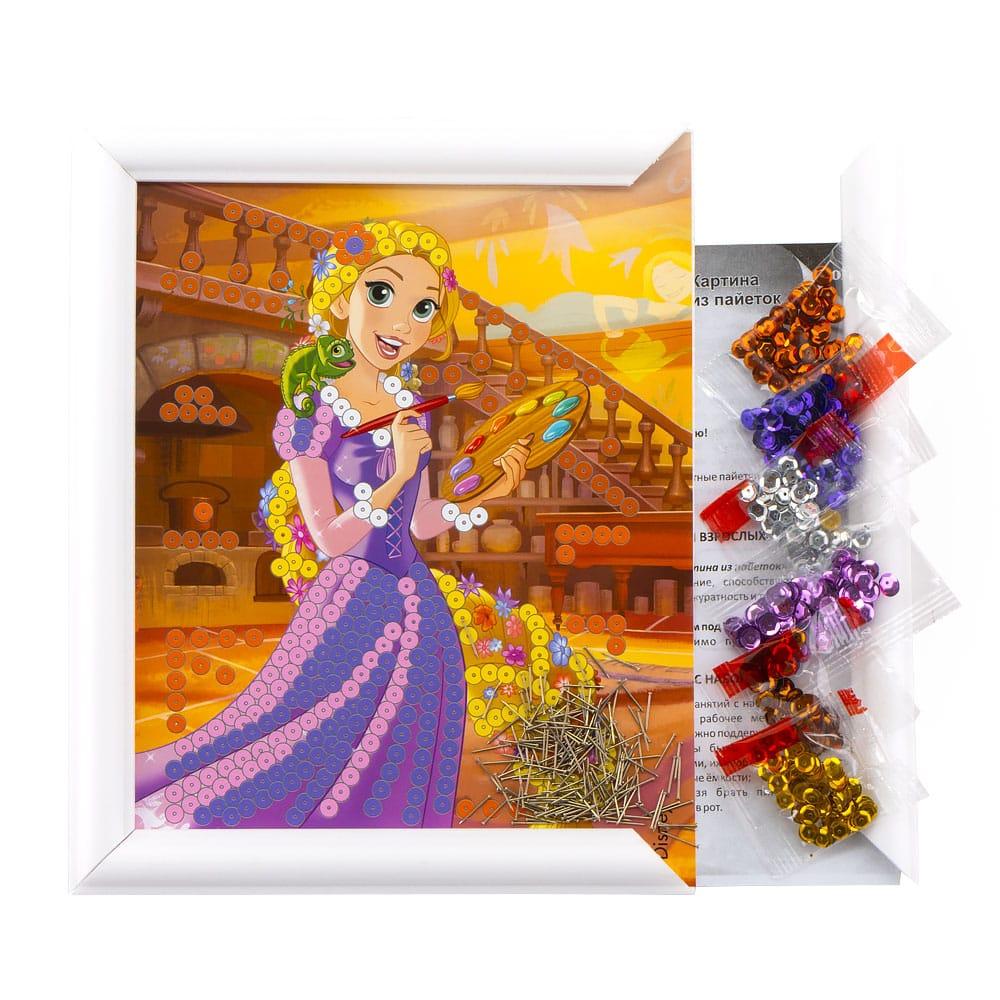 Картина из пайеток LORI Disney "Рапунцель"