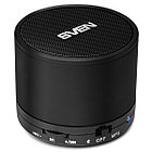Колонки SVEN PS-45BL, black (3W, Bluetooth, microSD, FM, 300mA*h) /