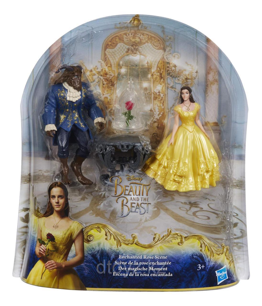 Disney Beauty & The Beast Набор фигурок Заколдованная роза B9169 - фото 1 - id-p79280755