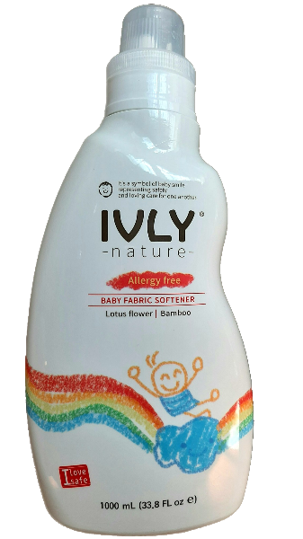 Ivly КОНДИЦИОНЕР для детского белья с экстрактами лотоса и бамбука Nature Baby Fabric Softener / 1000 мл.