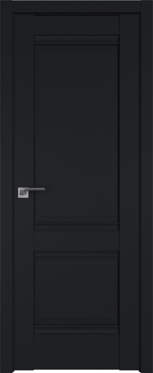Дверь Экошпон 1U Черный матовый, 800 - фото 1 - id-p79283539