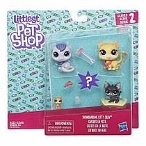 Hasbro Littlest Pet Shop Набор "Семья петов. Кошечки"