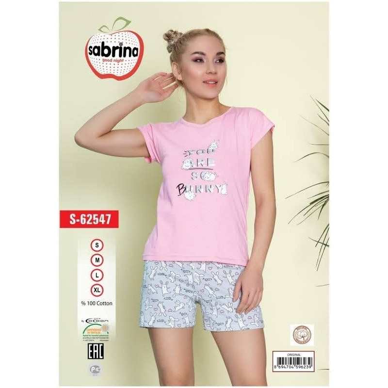 Пижама для сна "Bunny" с шортами