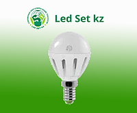 Жарықдиодты шам LED-Шар-standard 7.5Вт 160-260В Е14 3000К 600Лм