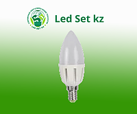 Жарықдиодты шам LED-Шам-standard 7.5Вт 160-260В Е14 4000К 600Лм