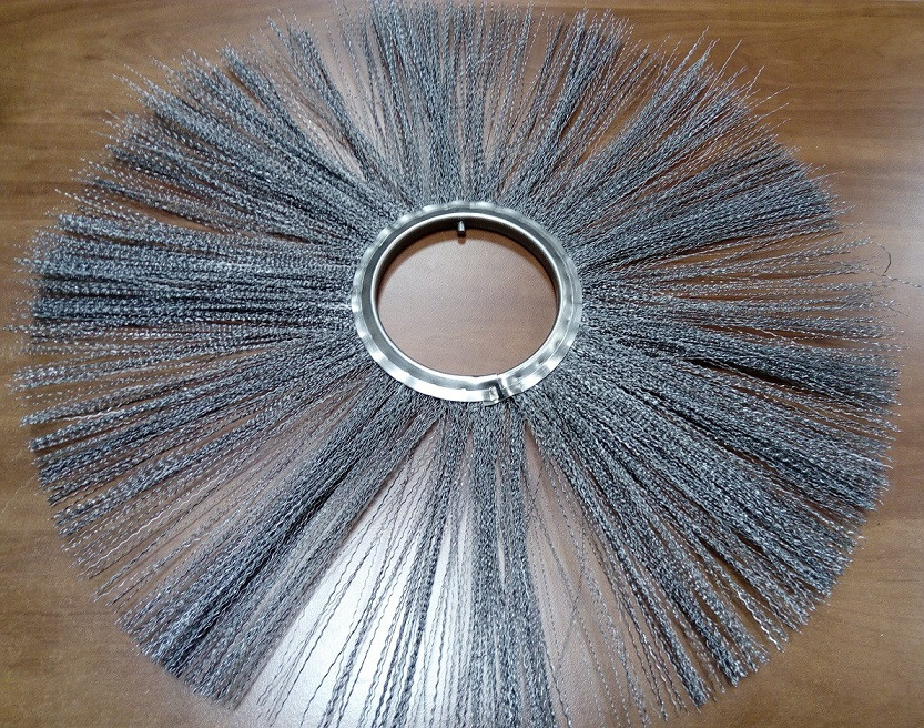 Щеточный диск (120х550) металлический МС ДЩ-45