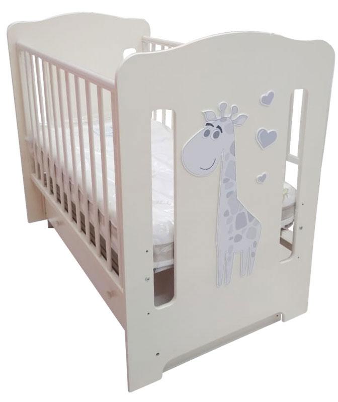 Детская кровать ЛЕЛЬ Baby sleep-8 Ваниль ПР 015