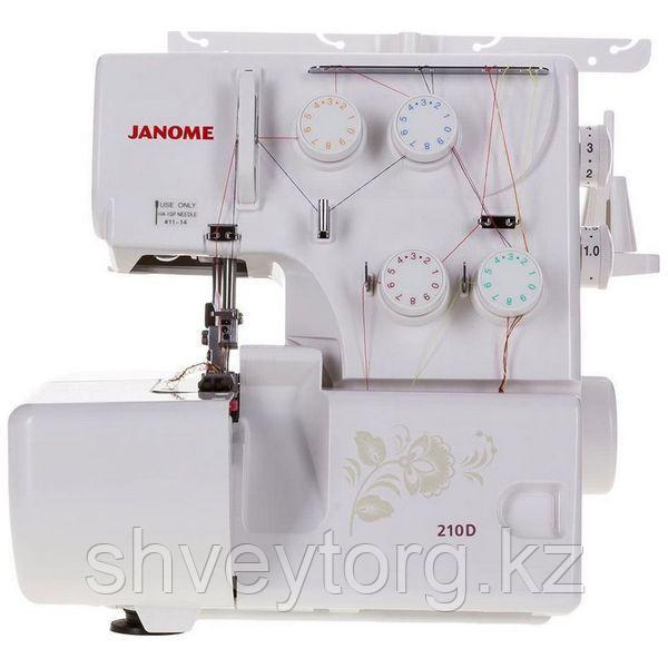 Бытовой оверлок Janome 210D