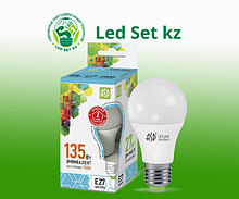 Лампа светодиодная LED-A60-Standard 15Вт 220В Е27 4000К 1350Лм