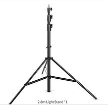 Стойка 260 см для студийного света до 10 кг с алюминиевой головкой 1/4 " - 3/8 ", фото 3