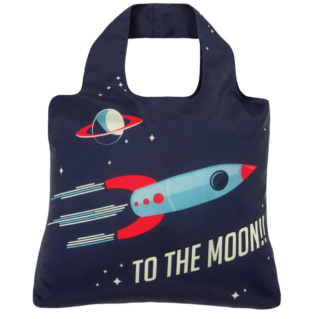 Модная экосумка авоська. To the Moon