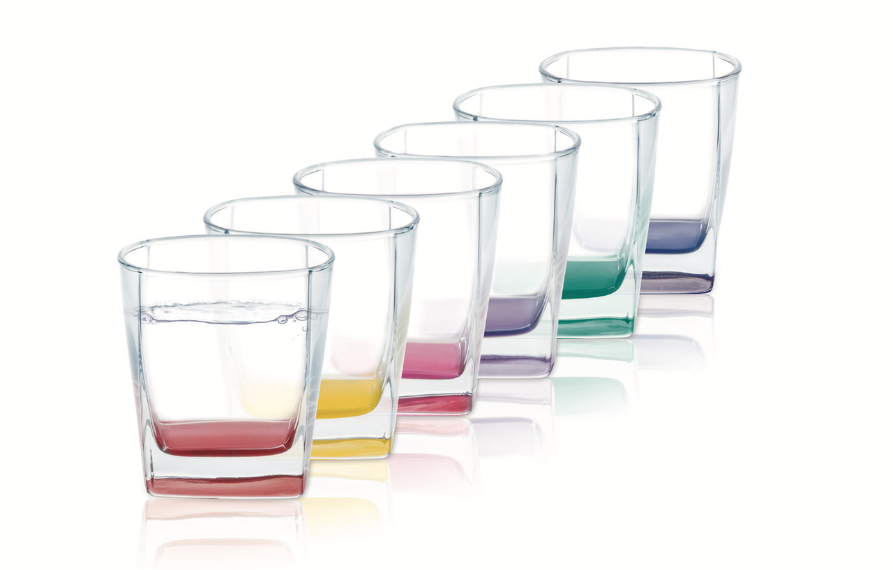 Набор низких стаканов Luminarc Sterling Rainbow 300 мл (6 шт) - фото 1 - id-p69674630