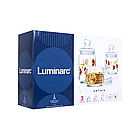 Набор банок для сыпучих продуктов Luminarc Club Anthia 3 шт (N5308), фото 2