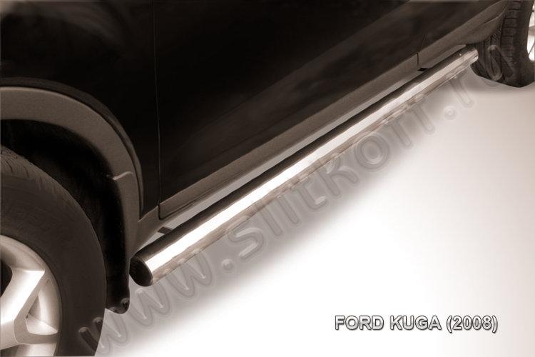 Защита порогов d76 труба Ford Kuga (2008)