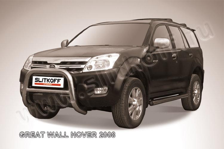 Кенгурятник низкий d76 Great Wall Hover 2008