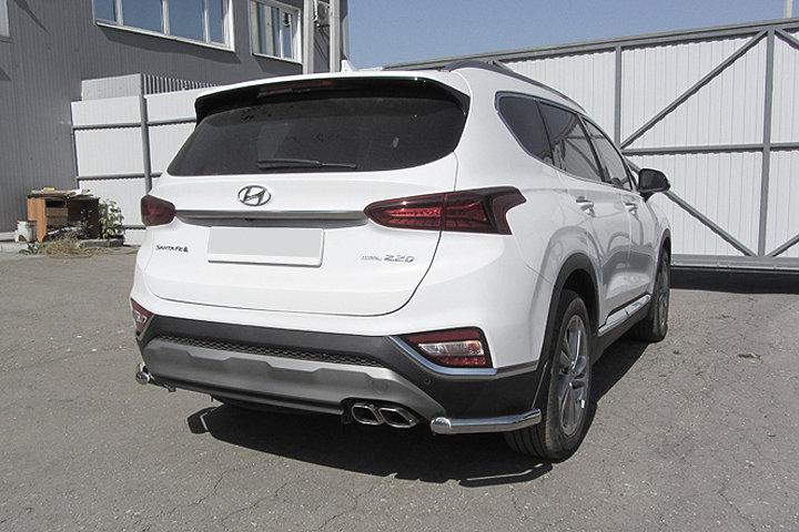 Уголки d57 Hyundai SANTA-FE (2018)