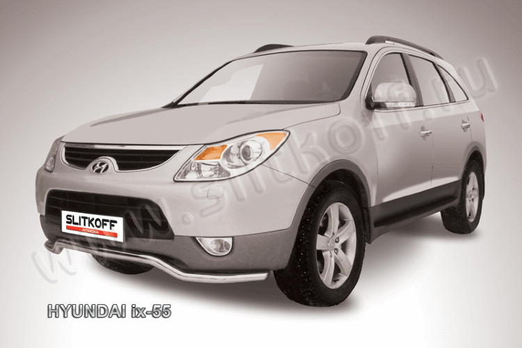 Защита переднего бампера d57 "волна" Hyundai ix-55