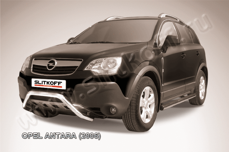 Кенгурятник d57 низкий "мини" Opel Antara