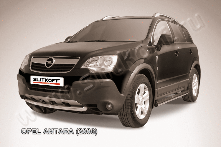 Защита переднего бампера d57 Opel Antara