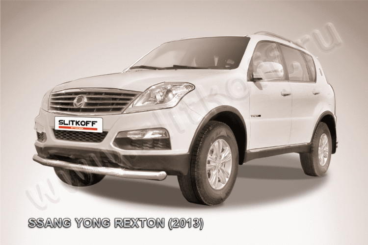 Защита переднего бампера d76 SsangYong REXTON NEW (2013)