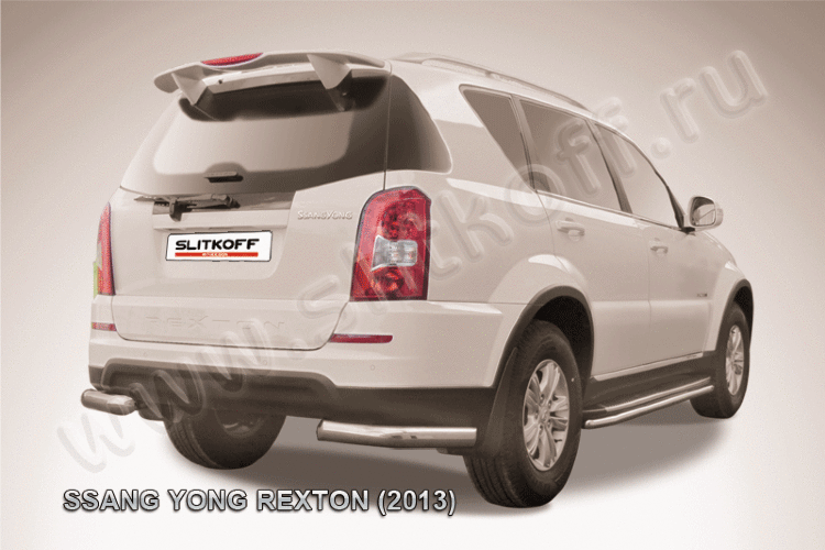 Уголки d76 SsangYong REXTON NEW (2013)