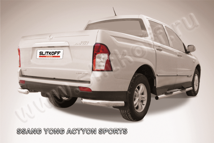 Уголки d76 SsangYong ACTYON SPORT (2013)