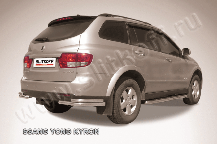 Уголки d57+d42 двойные Ssang Yong KYRON
