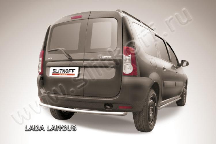 Защита заднего бампера d42 Lada Largus