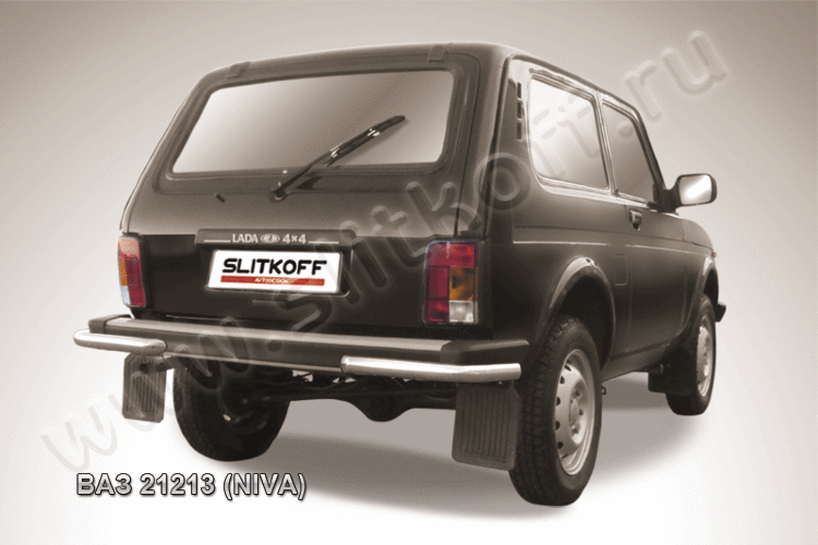 Уголки d57 Lada 4x4 (ВАЗ 21213 NIVA 3-дверная)