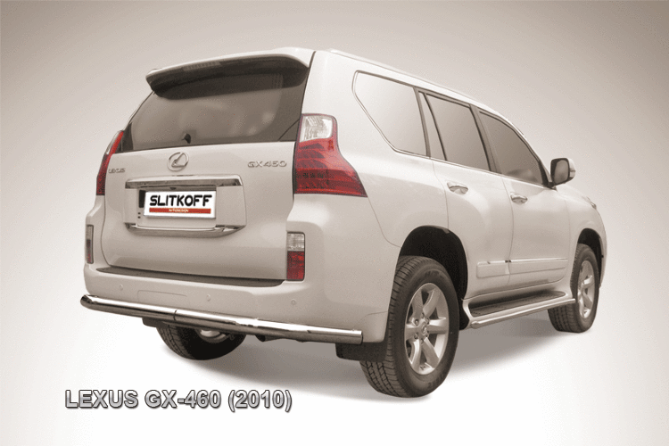 Защита заднего бампера d76 Lexus GX-460 (2010)