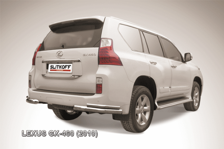 Уголки d76+d42 двойные Lexus GX-460 (2010)