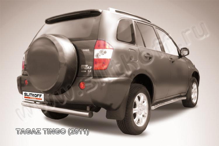 Защита заднего бампера d76 TAGAZ TINGO (2011)