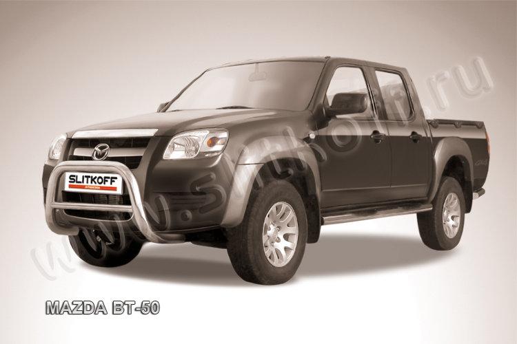 Кенгурятник d76 низкий Mazda BT-50