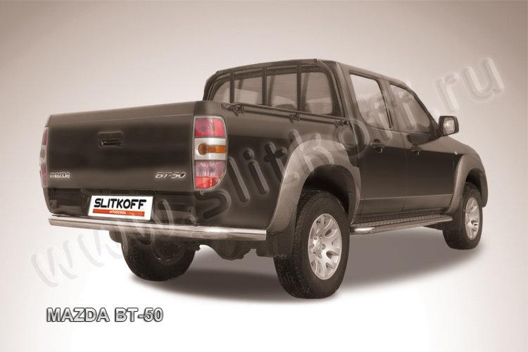 Защита заднего бампера d76 Mazda BT-50
