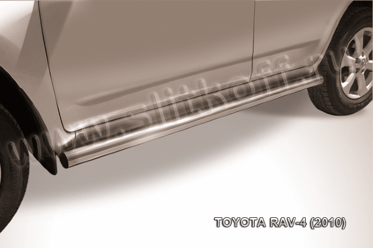 Защита порогов d57 труба Toyota RAV-4 (2010)