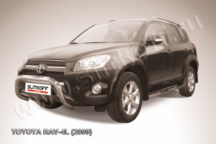 Кенгурятник d76 низкий Toyota RAV4 L (2009)