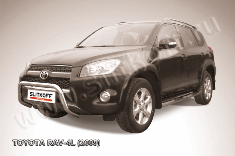 Кенгурятник d57 низкий Toyota RAV4 L (2009)