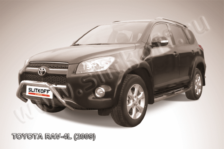 Кенгурятник d57 "мини" Toyota RAV4 L (2009)