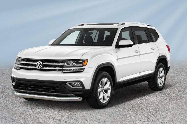 Защита переднего бампера d76 Volkswagen Teramont (2018)