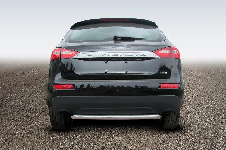 Защита заднего бампера d57 радиусная Zotye T600